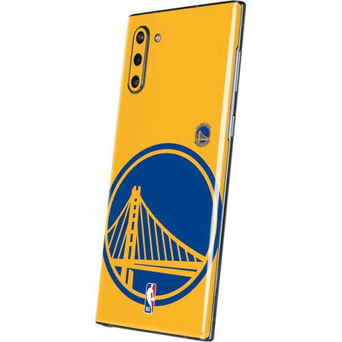 NBA Golden State Warriors Large Logo Galaxy Note 10 Skin